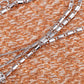 Swarovski Crystal Element Amethyst Teardrop Circle Abstract Web Pendant Necklace