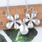 Swarovski Crystal Element Petite Light Colorado Topaz Two Daisy Flower Pendant