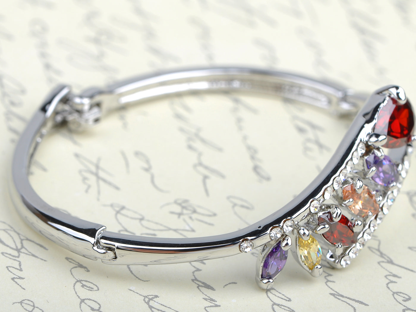 Princess Element Bejeweled Teardrop Bracelet