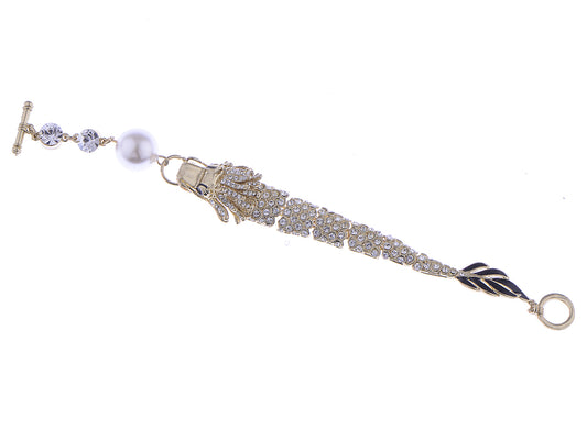 Swarovski Crystal Dazzling Flying Dragon Bracelet