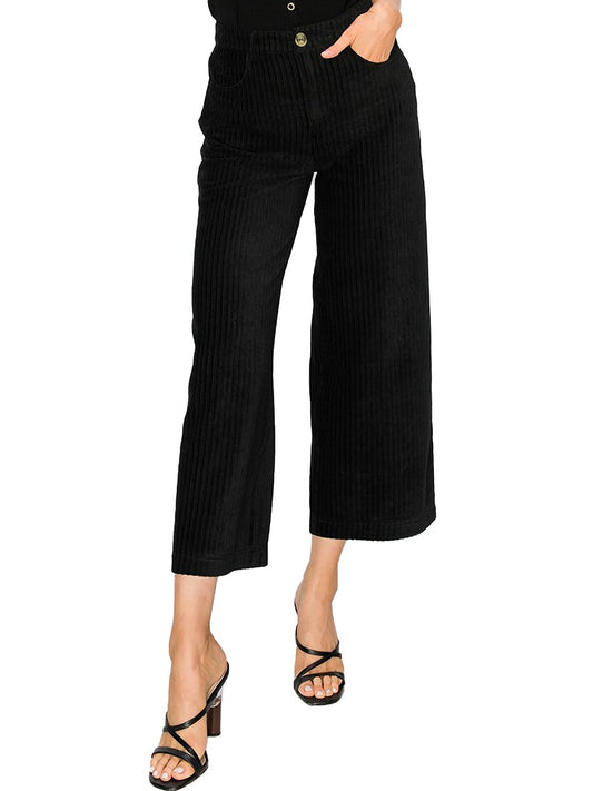 High Rise Corduroy Culottes