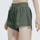 Summer Double Layer Shorts With Engineered Ventilation