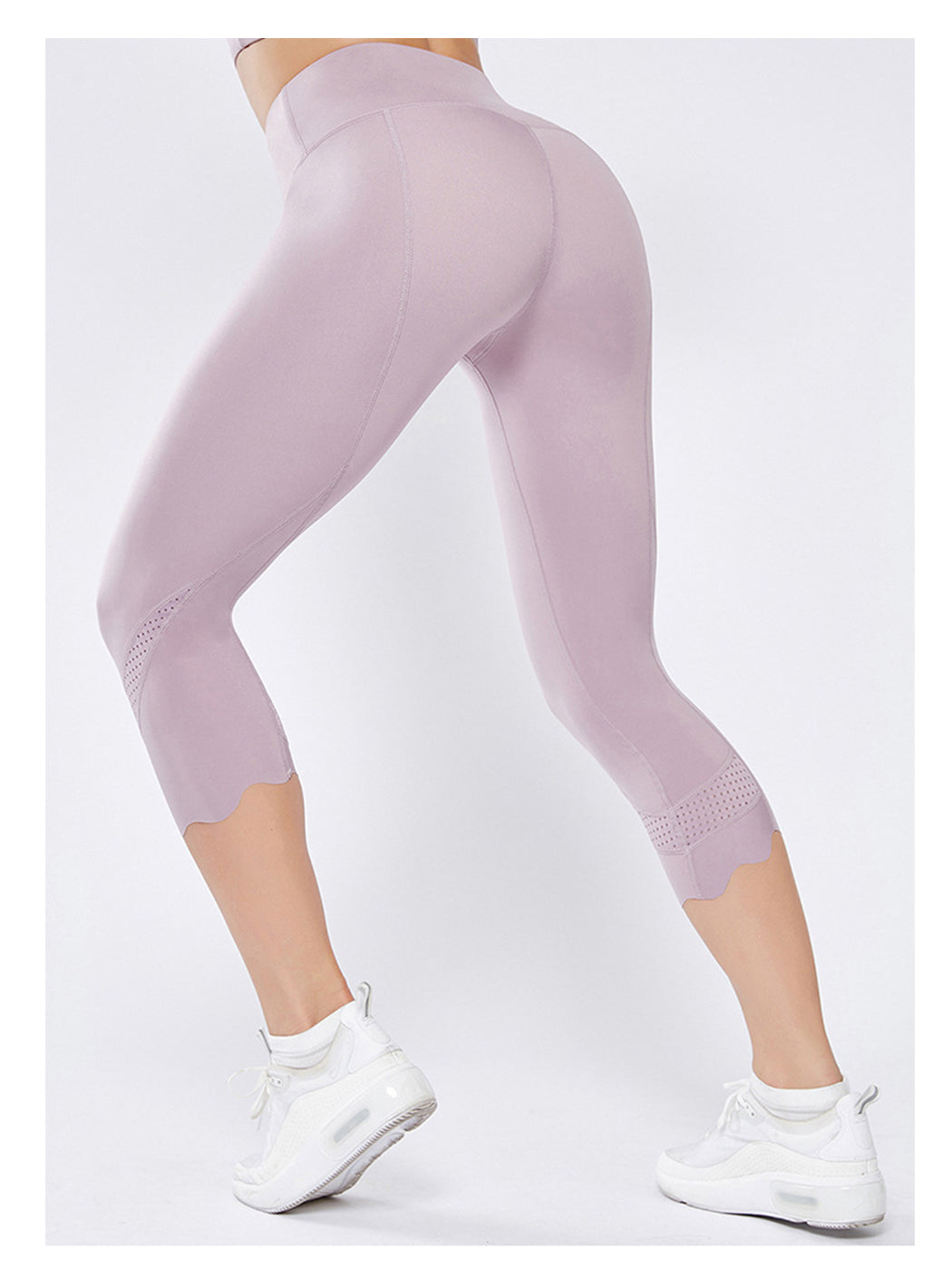 Laser Engineered Scalloped Yoga Pants