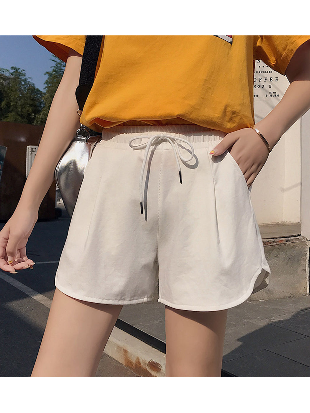 Sport Shorts Loose Casual Wide Leg A-Line Shorts