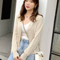 Knitted Cardigan Loose Casual Button Blouse