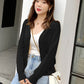 Knitted Cardigan Loose Casual Button Blouse