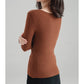 V-Neck Long Sleeve Slim Sweater Top