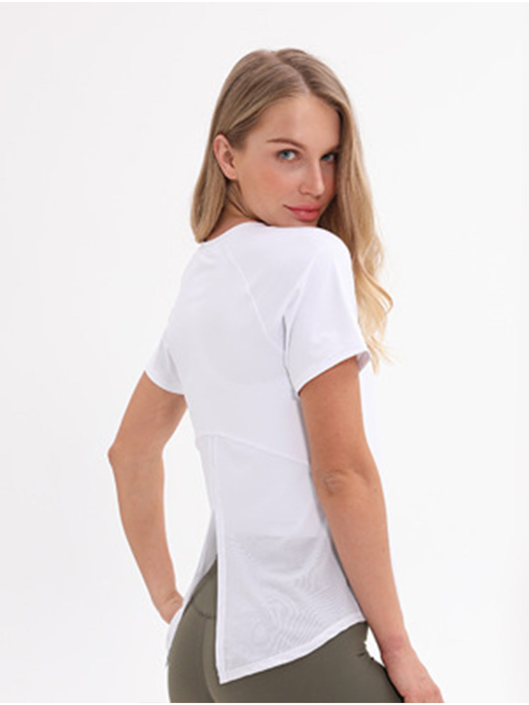 Short Sleeve Breathable Quickly dry Yoga Shirt