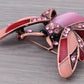 Peridot Green Ladybug Fly Insect Jewelry Brooch Pin