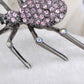 Amethyst Widow Spider Pin Brooch