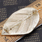 Contemporary Chic Leaf Pin Brooch