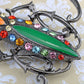 Gun Multi Colorful Insect Water Bug Brooch Pin