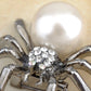 Pale Blue Spider Insect Brooch Pin