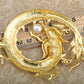 Pearl Fire Zodiac Dragon Brooch Pin