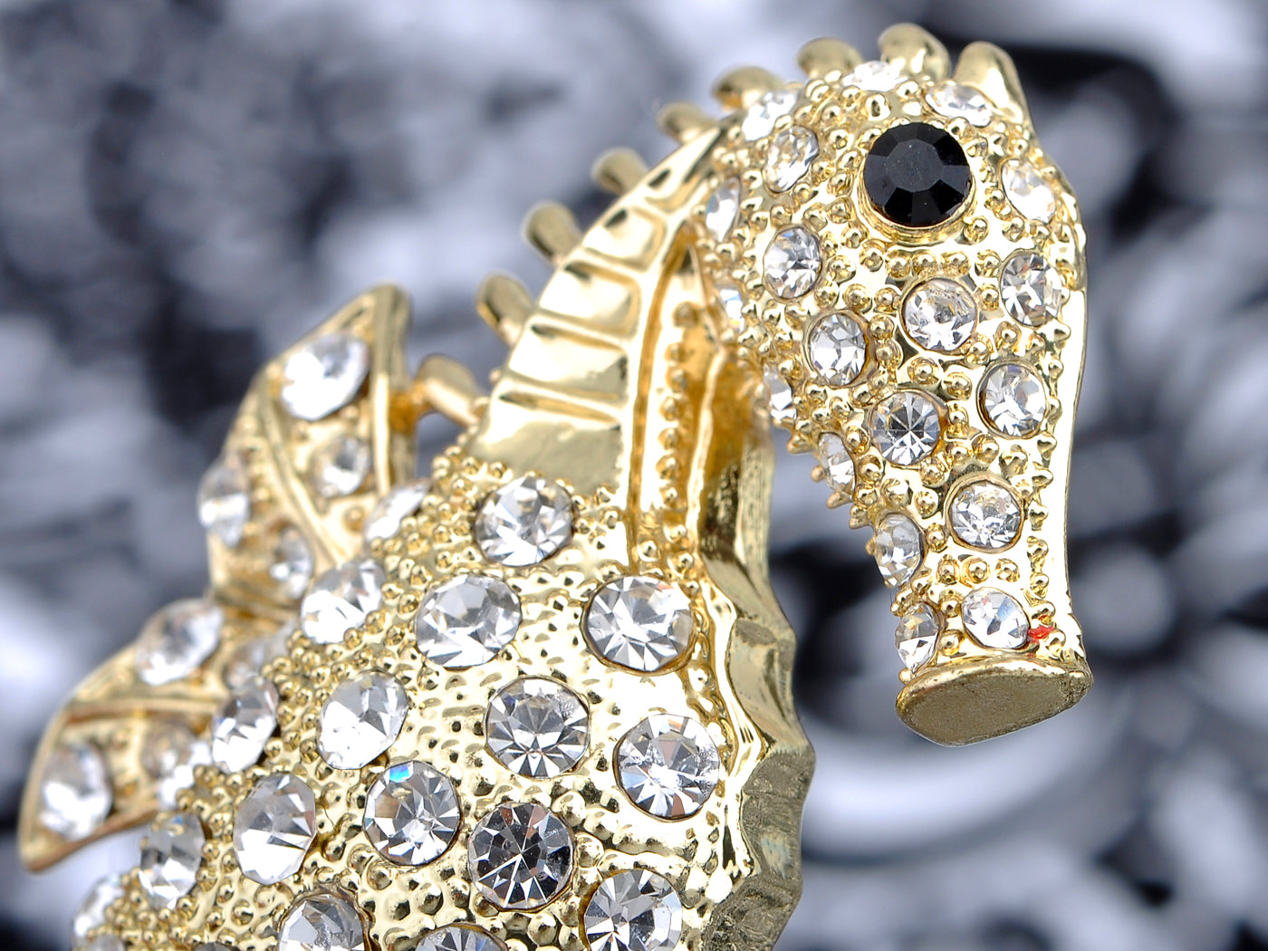 Seahorse Sea Creature Brooch Pin Jewelry
