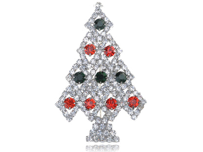 Reproduced Holiday Christmas Tree Pin Brooch