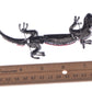 Gun Shine Ruby Lizard Gecko Animal Brooch Pin