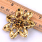 Seed Shaped Color Able Design Jewelry Brooch Pin