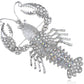 Nautical Ocean Animal Lobster Crawfish With Movable Tail Novelty Sea Fish Novelty Brooch Pin - ALILANG.COM