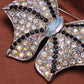 Cool Rhinestone Bat Winged Butterfly Pin Brooch