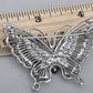 Antique Inspire Grey Butterfly Pin Brooch