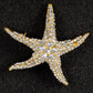 Colored Sea Starfish Brooch Pin