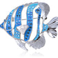 Multicolor Rainbow Enamel Tropical Ocean Angelfish Sea Animal Fish Lapel Brooch Pin - ALILANG.COM