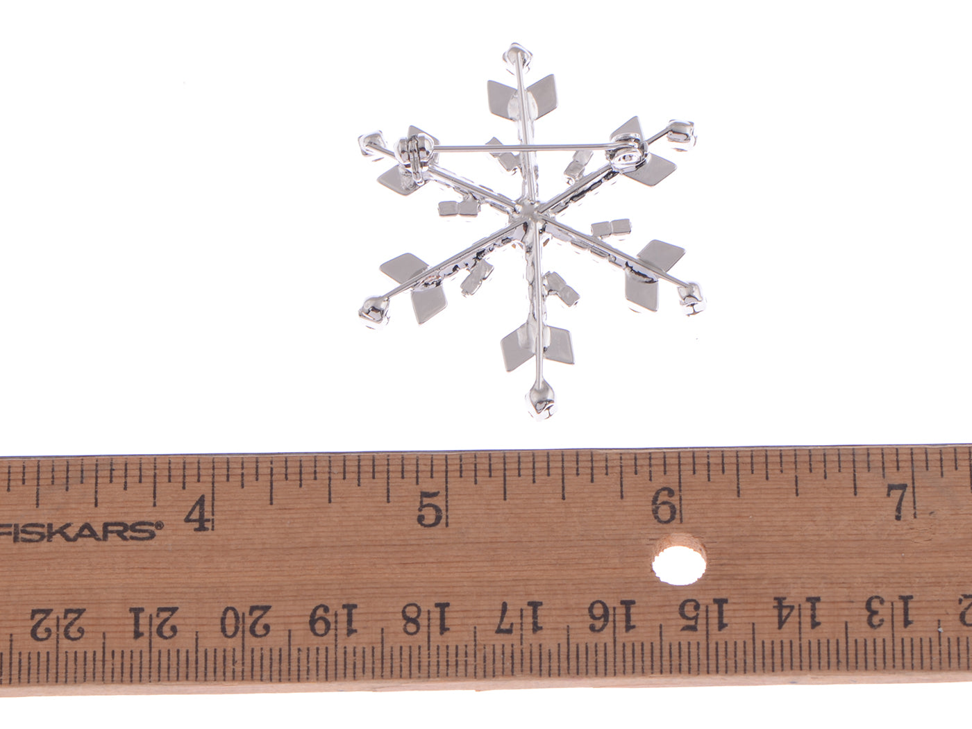 Shine Winter Snowflake Brooch Pin