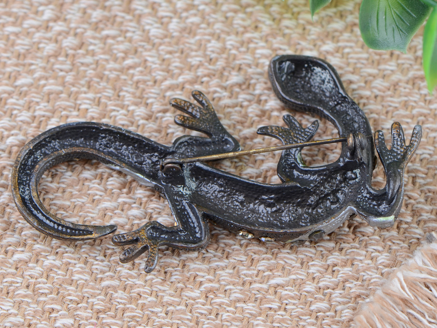 Animal Jewelry Lizard Gecko Pin Brooch