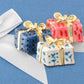 Golden Ribbon Gift Boxes Present Brooch Christmas Pin
