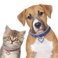 Cute Dog Cat Elastic Adjustable Blingbling Rhinestone Collar