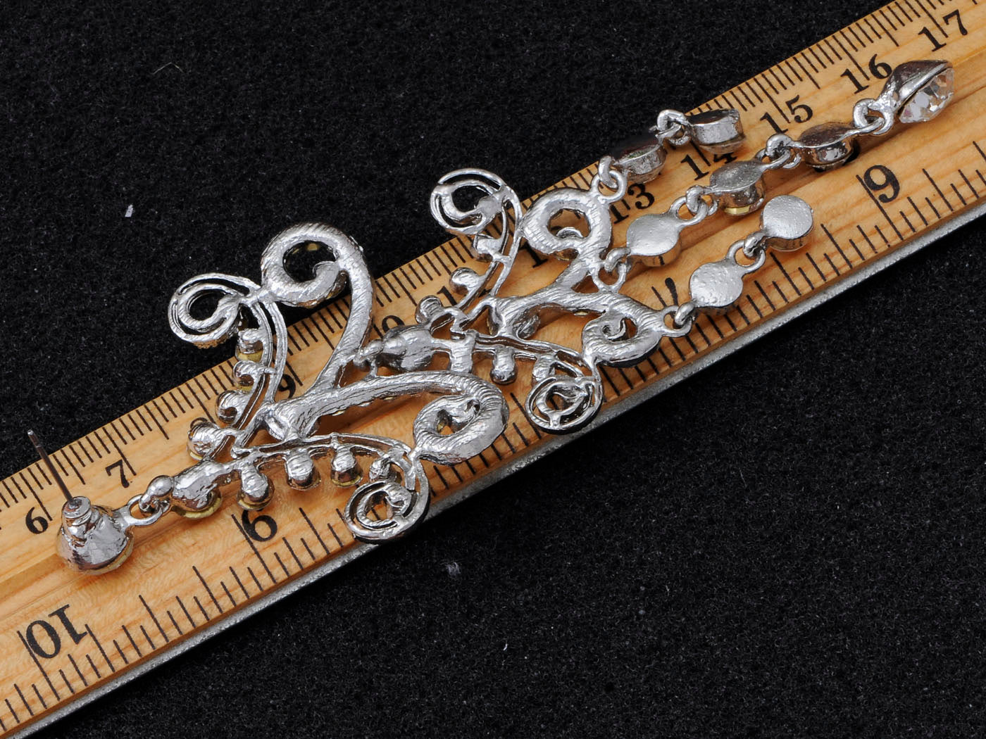 Victorian Gothic Design Chandelier Dangle Drop Earrings