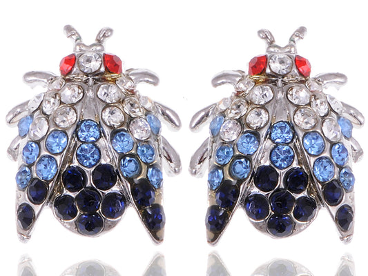 Insect House Fly Beetle Creature Element Earrings