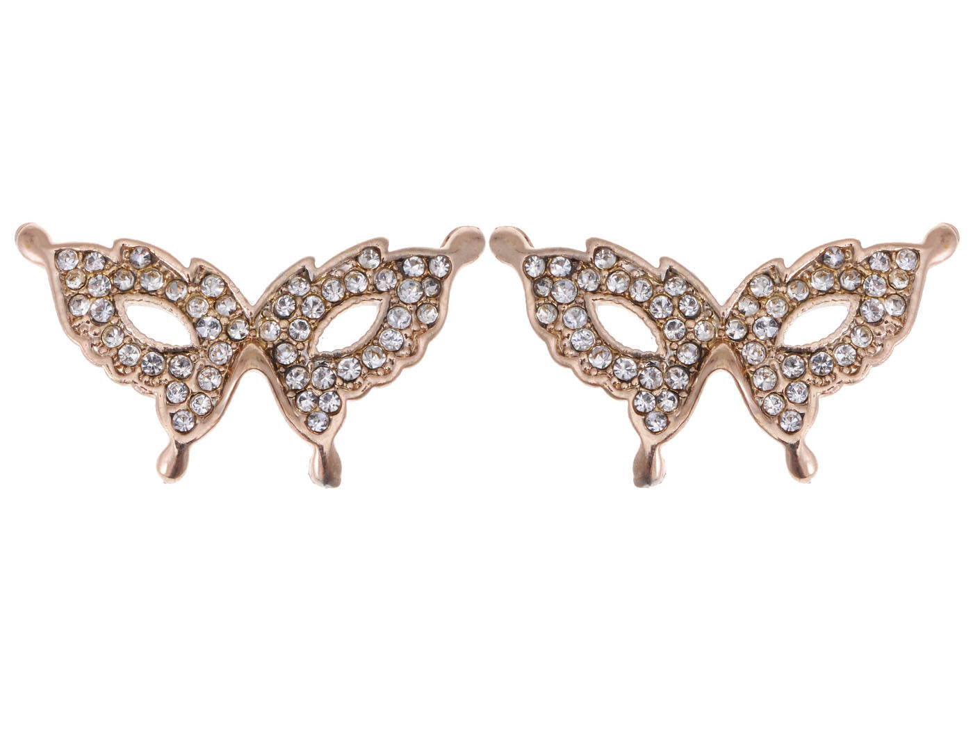 Butterfly Masquerade Party Dance Element Earrings