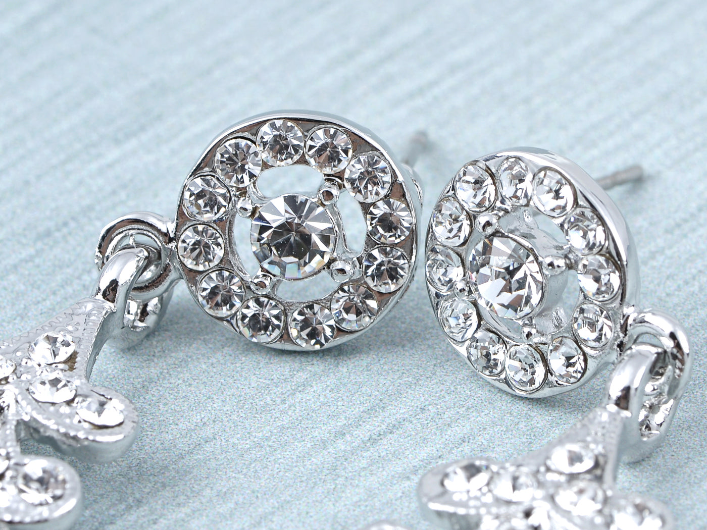 Elements Bridal Collection Trendy Chandelier Statement Drop Earrings