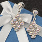 Studded Great Gatsby Belle Of The Ball Chandelier 1920S Charm Dangle Drop Trendy Holiday Earrings