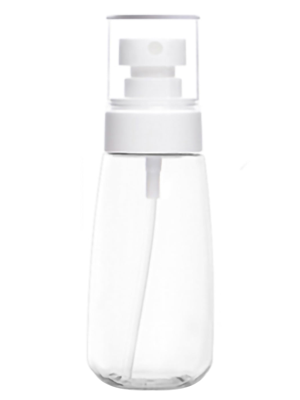 Plastic Clear Spray Bottle Refillable Container for Essential Oils