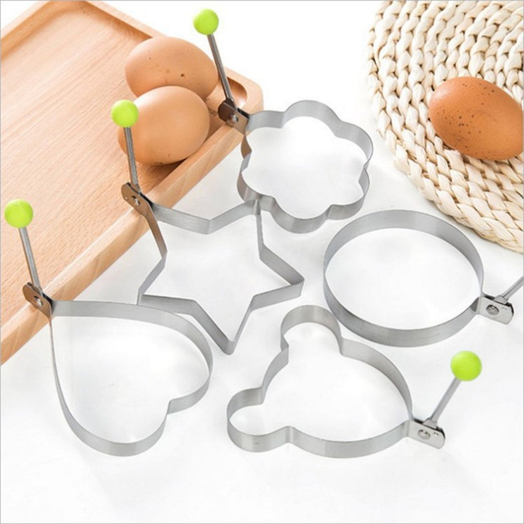 Stainless Steel Fried Egg Rings Mold Set of 5 pcs