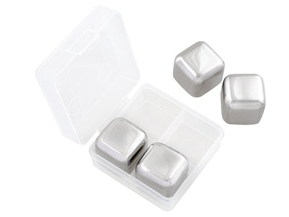 Stainless Steel Reusable Ice Cubes | 4 Packing Options