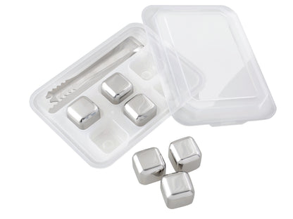 Stainless Steel Reusable Ice Cubes | 4 Packing Options