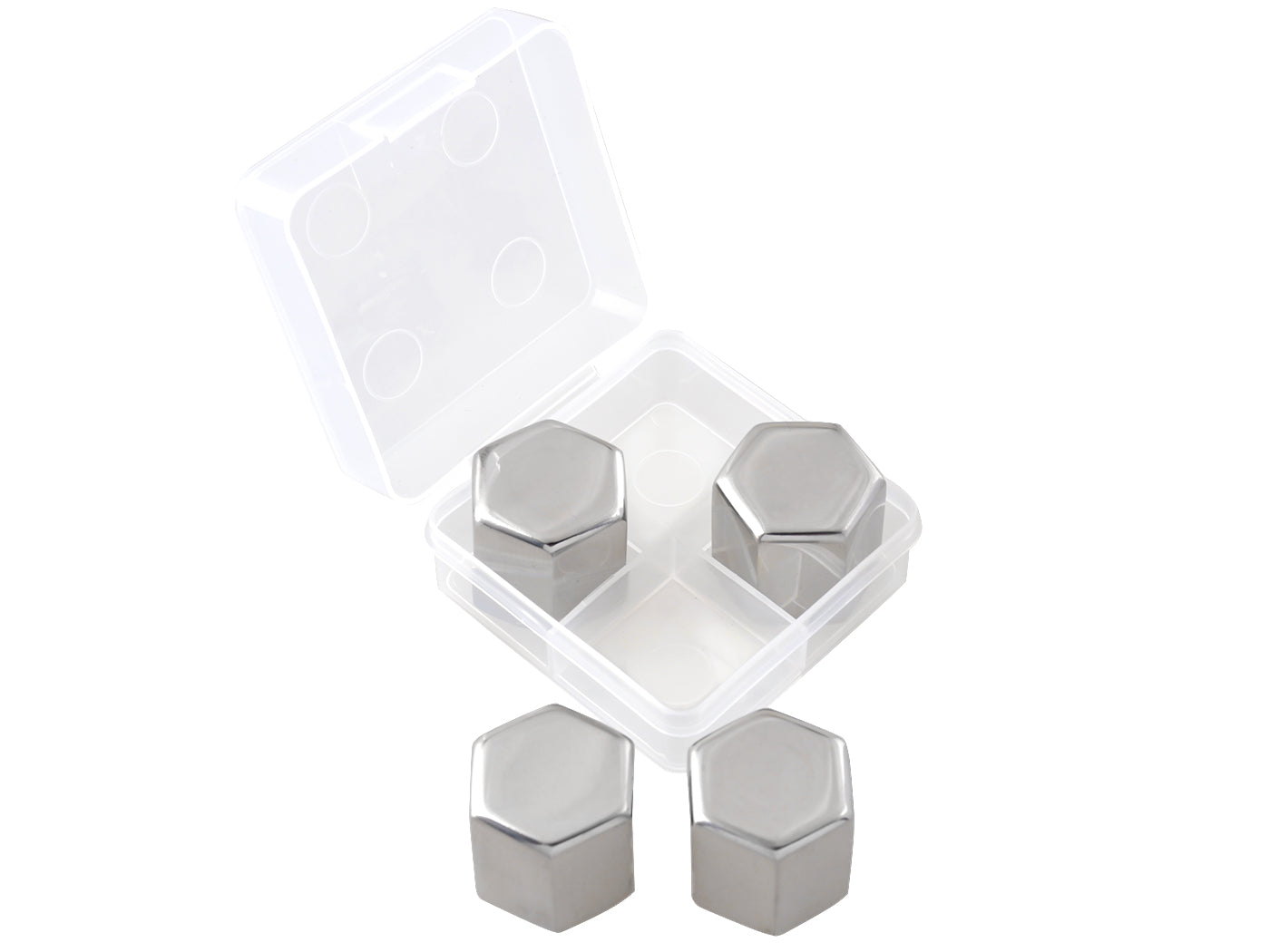 Stainless Steel Reusable Ice Cubes | 4 Packing Options