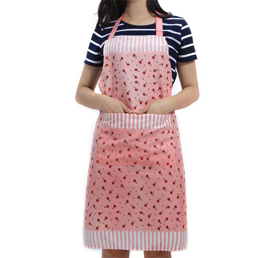 Cute Cotton Women Aprons with Pockets
