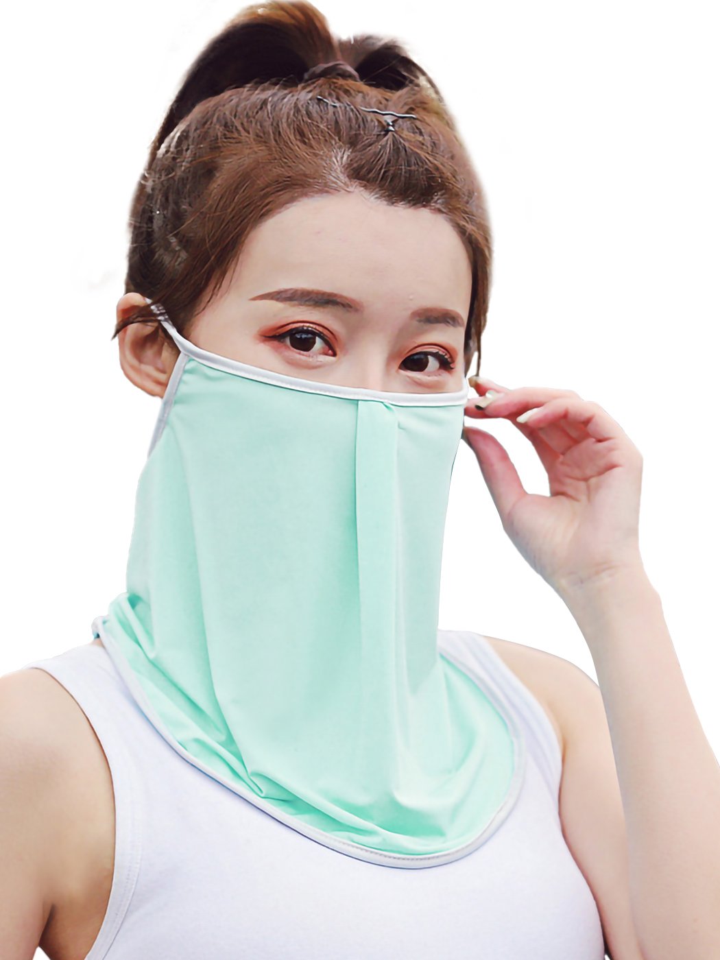 Ice Silk Sun Proof Face Mask Breathable Bandanna