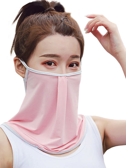 Ice Silk Sun Proof Face Mask Breathable Bandanna