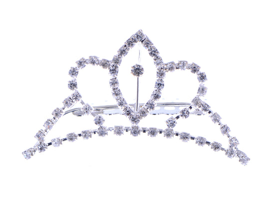 Girl Bridesmaid Bridal Princess Crown Comb Tiara Hair Clips For Party Favor
