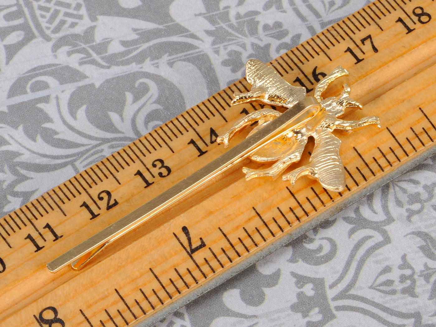 Egyptian Honey Bumble Bee Fly Insect Wings Hair Bobby Pin