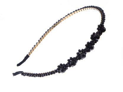 Copper Black Beads Girls Headwear Headband Hair Accessory