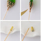 Women's Hat Pin Golden Retro Hollow Out Design Inlaid with Synthetic Emerald stone Stick Pin/Suit Pin for Men/Women