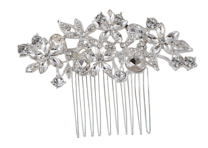 Alilang Wedding Hair Comb Rhinestones Crystal Vintage Bridal Hair Clips Accessories