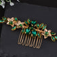 Alilang Bride Wedding Hair Comb Rhinestone Bridal Hair Comb Wedding Headpiece Handmade Hair Accessories